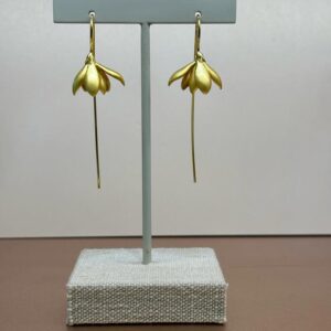 Magnolia Mini Dangly Earrings– From the Botanical Garden Collection