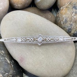 116-11342 BAR BROOCH & PENDANT